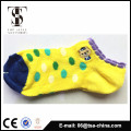 new design girl soft cotton sock,fashion round dots lady socks